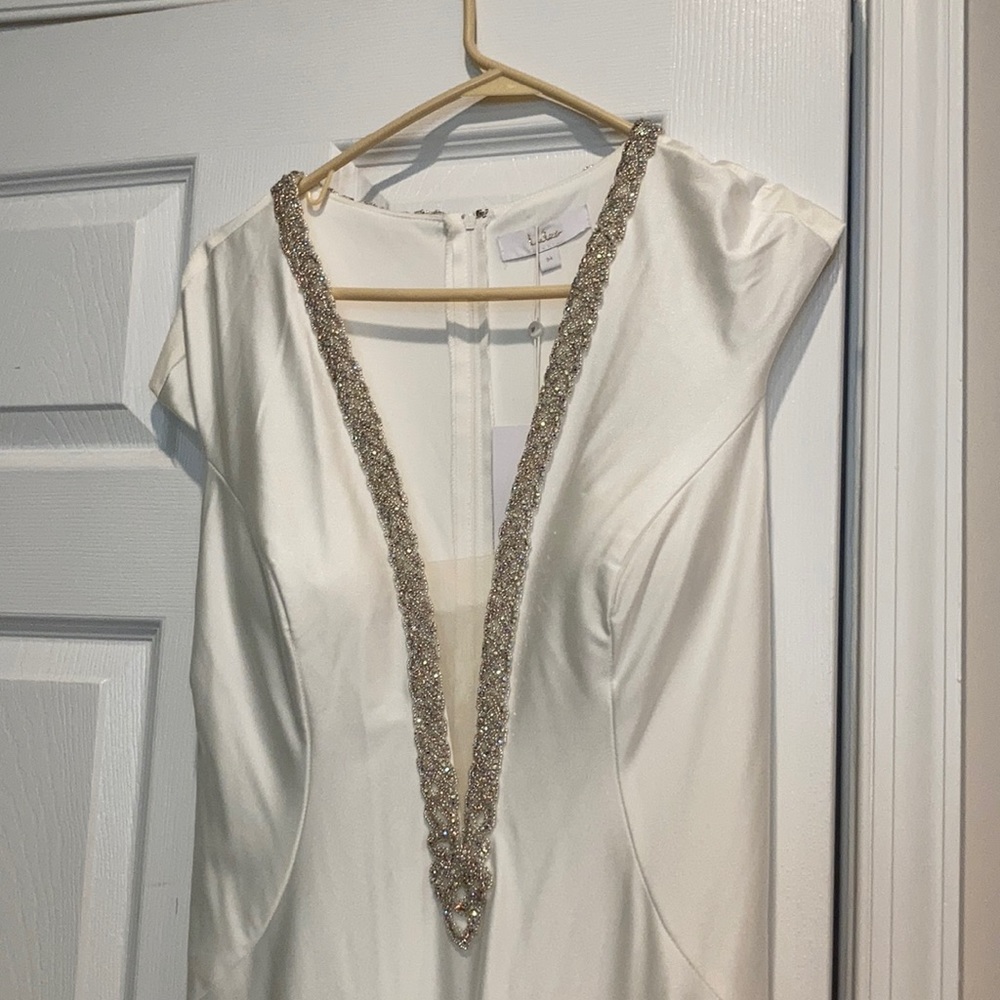 White wedding dress